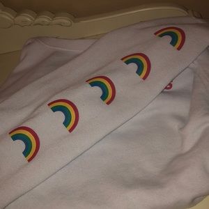 Vans rainbow sleeve sweatshirt